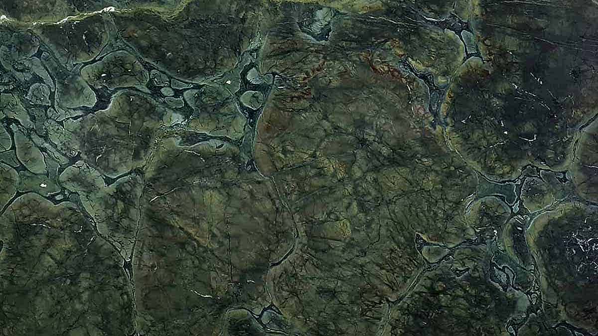 Explosion Green Mermer