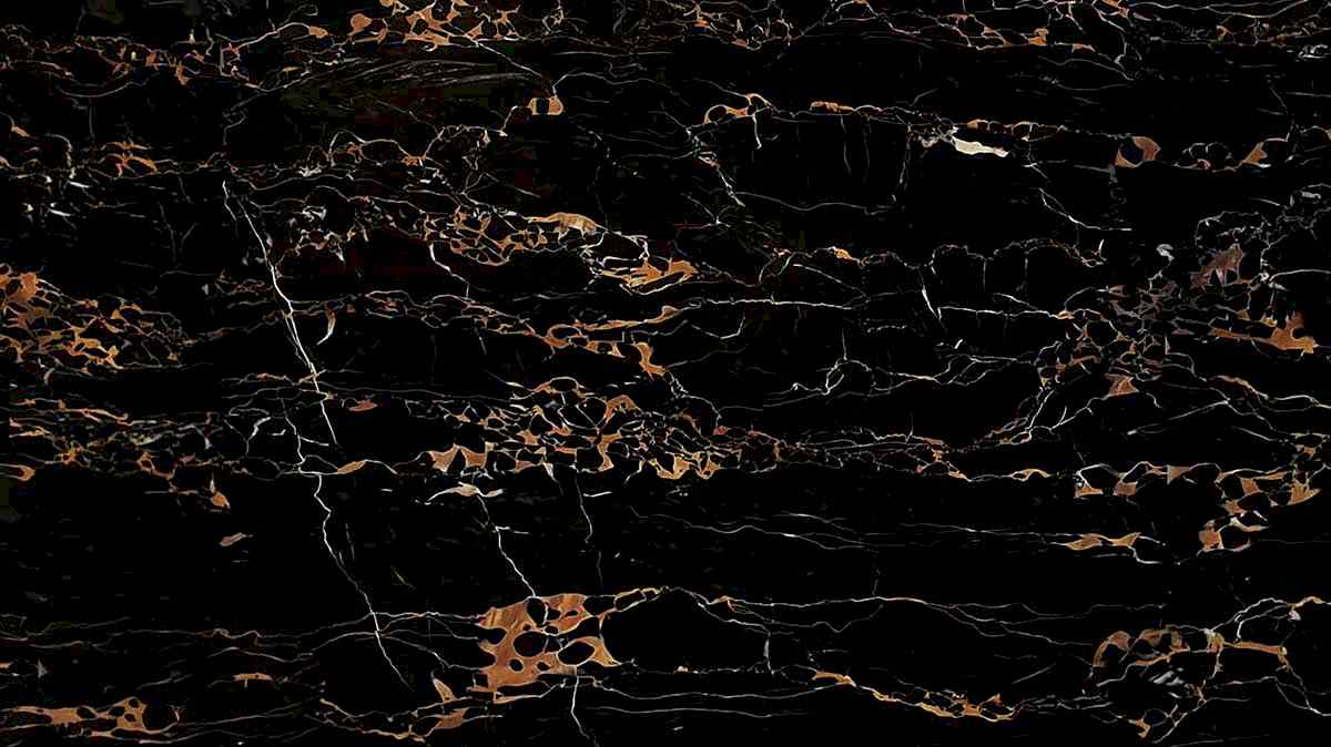 Nero Portoro Mermer