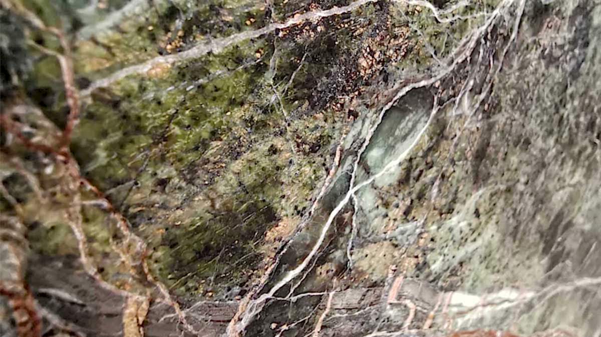 Rain Forest Green Mermer